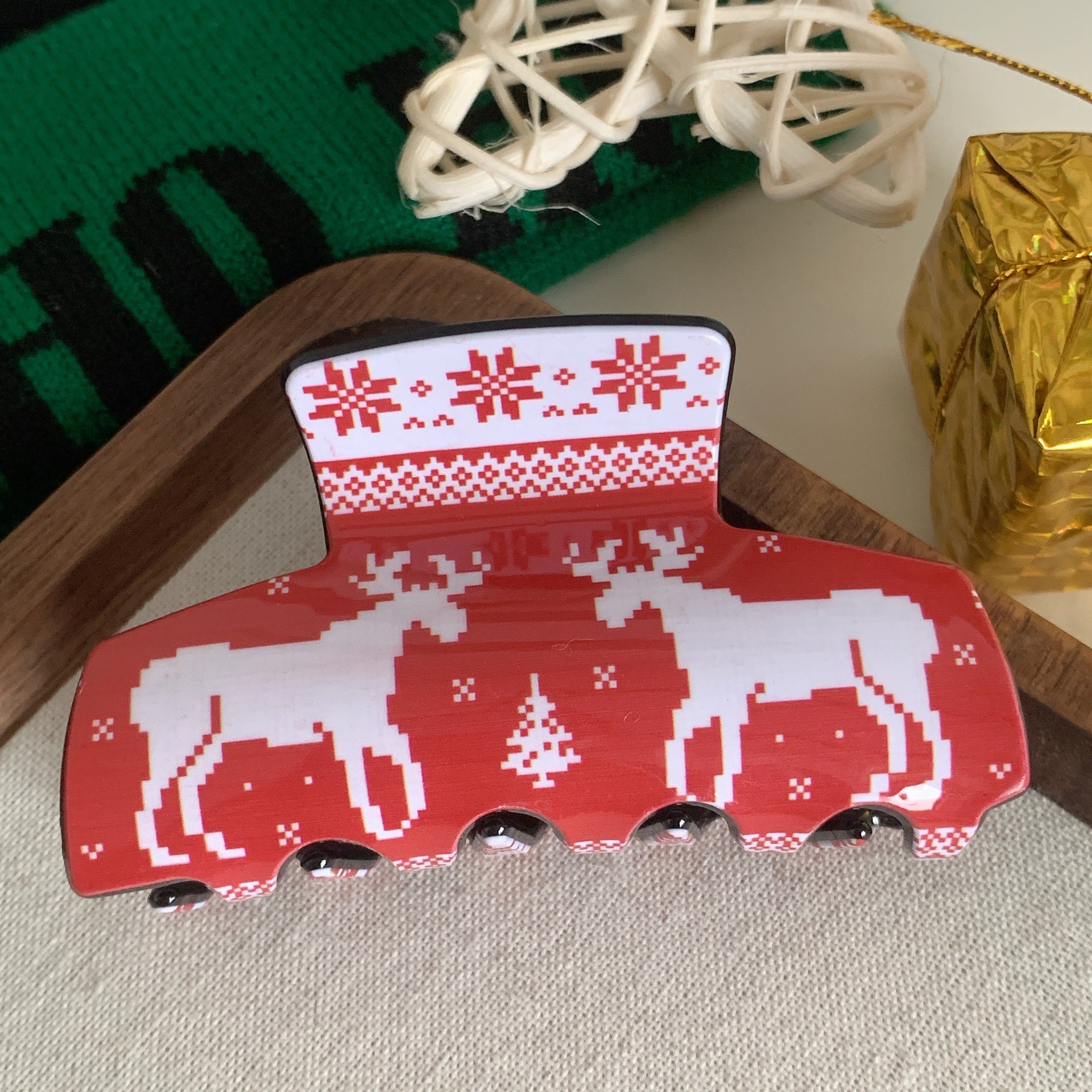 Wholesale Acrylic Christmas Clamp