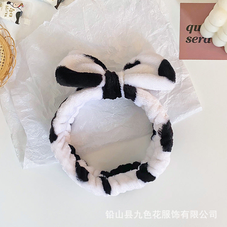 Wholesale Makeup Milk Flannel Headband