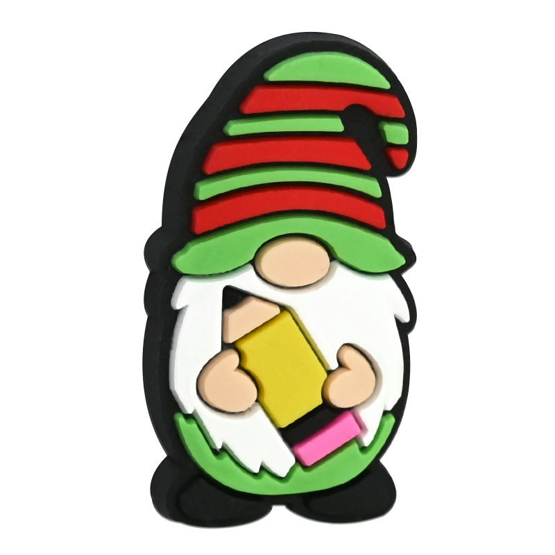 Wholesale Random 100pcs Color Cartoon Hat Small People Focal Beads