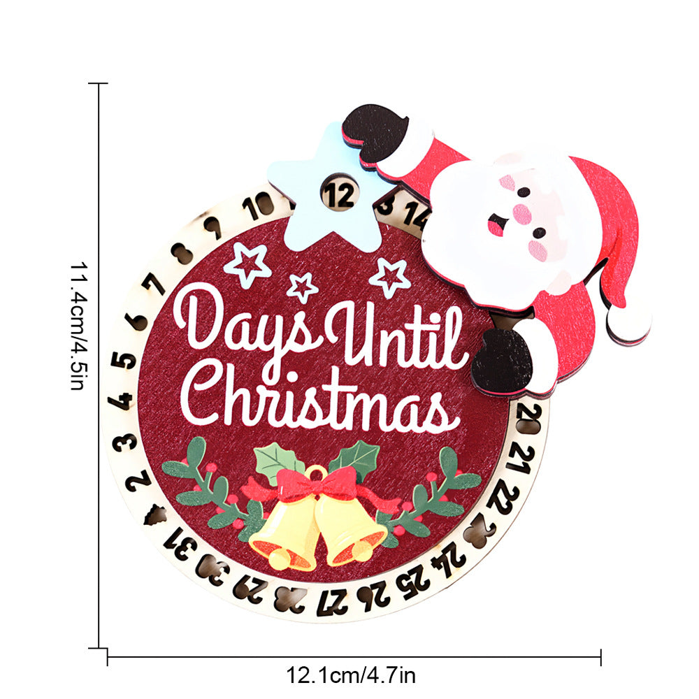 Wholesale Christmas 3D Countdown Photo Frame Magnetic Fridge Magnet