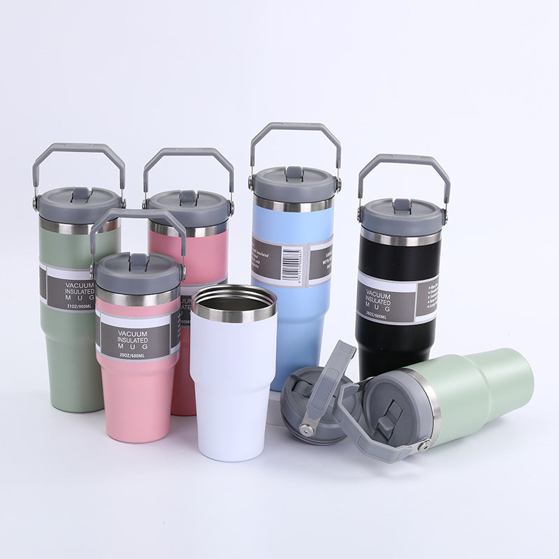 Wholesale 20/30oz Portable Car Cup Stainless Steel Insulation Cup Outdoor Ice Cup