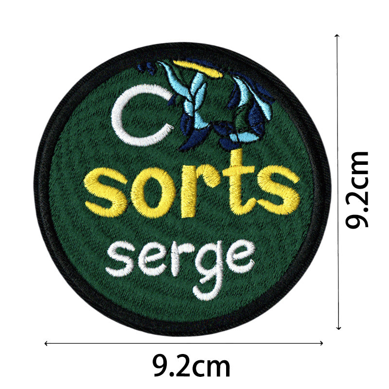 Wholesale Starry Sky Mountains Sunrise Embroidery DIY Patches