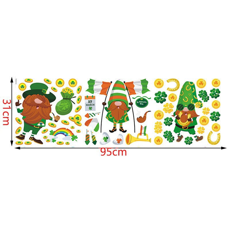 Wholesale St. Patrick's Day Window Stickers Decoration