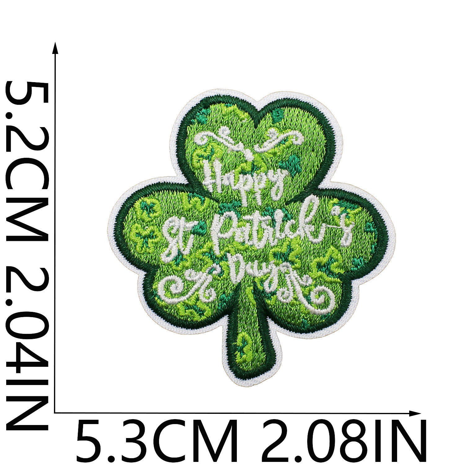Wholesale St.  Patrick' s Day Rainbow Beer Clover Embroidery DIY Patches