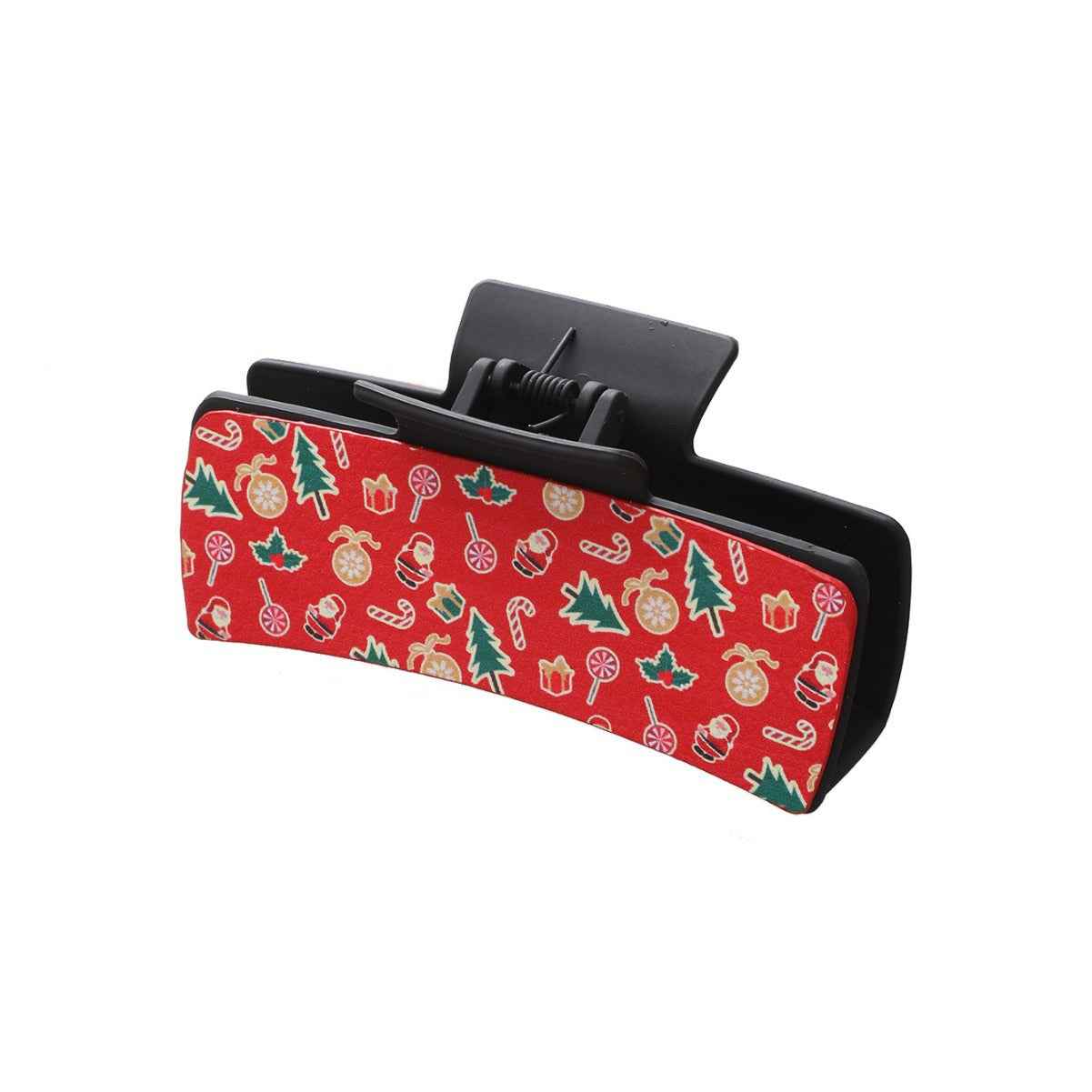 Wholesale Christmas Leather Hair Clips