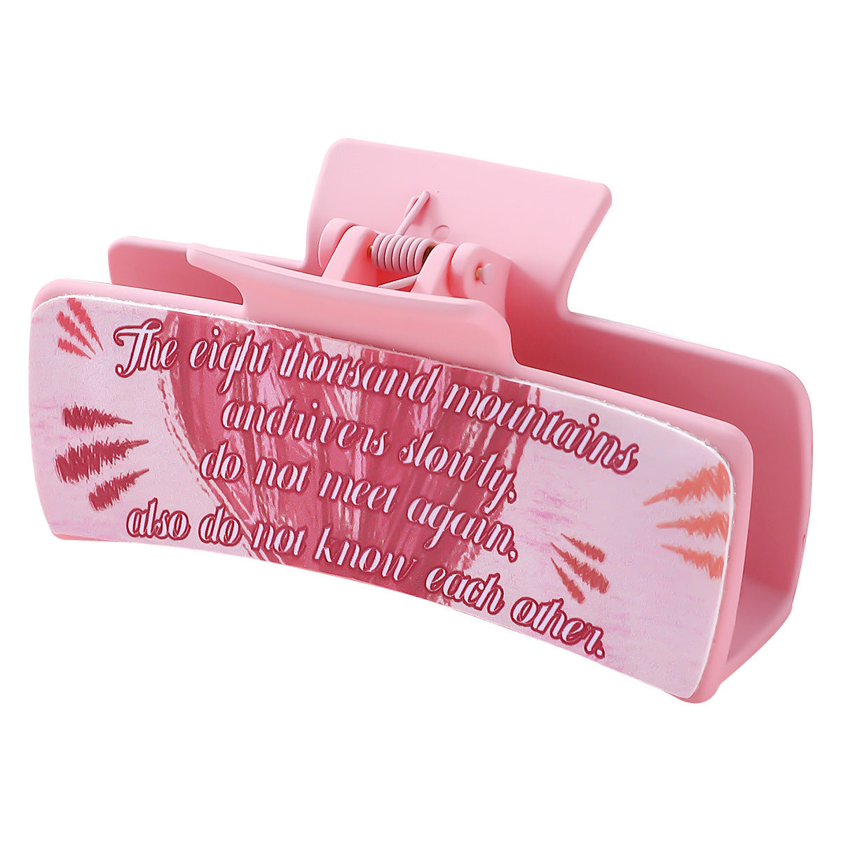 Wholesale Valentine's Day Love Leather Hair Clips