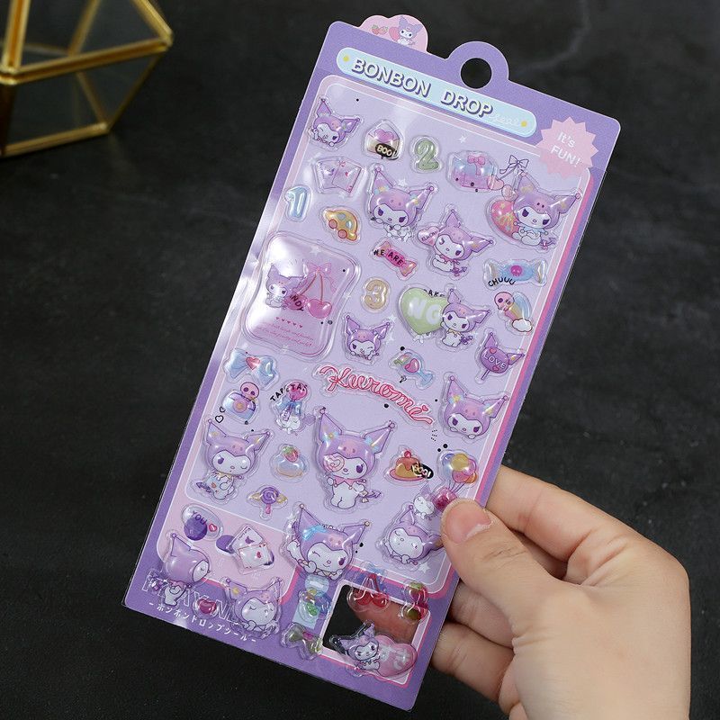 Wholesale Ocean Planet Cartoon Cute Animal 3D Stickers OLY Exclusive