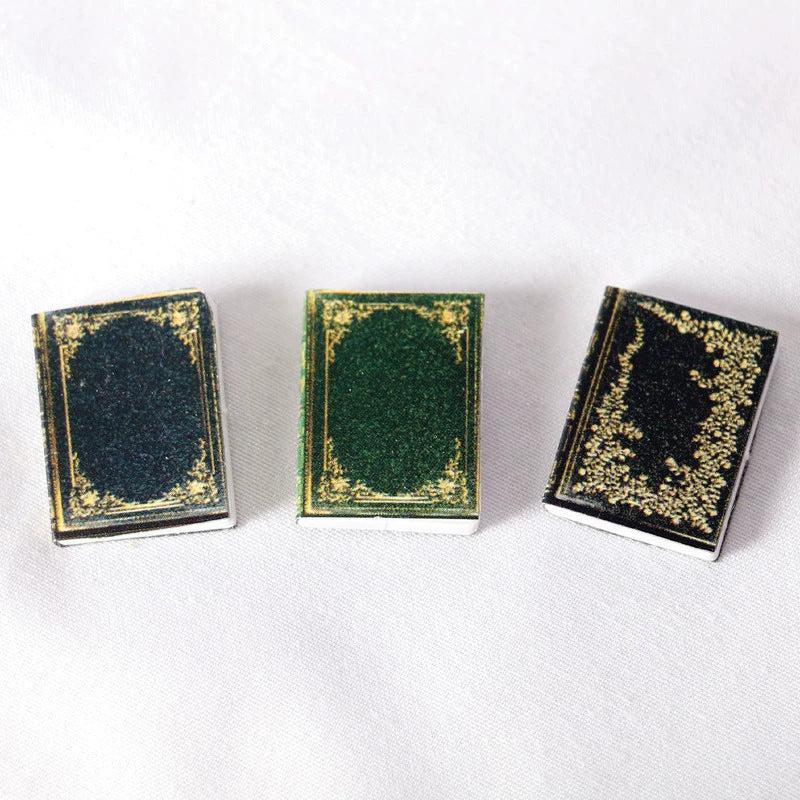 Wholesale 1 12 Miniature Classic Books Set For Dollhouse Study Room Bookshelf Decor Stylish Toy Accessory For Resale