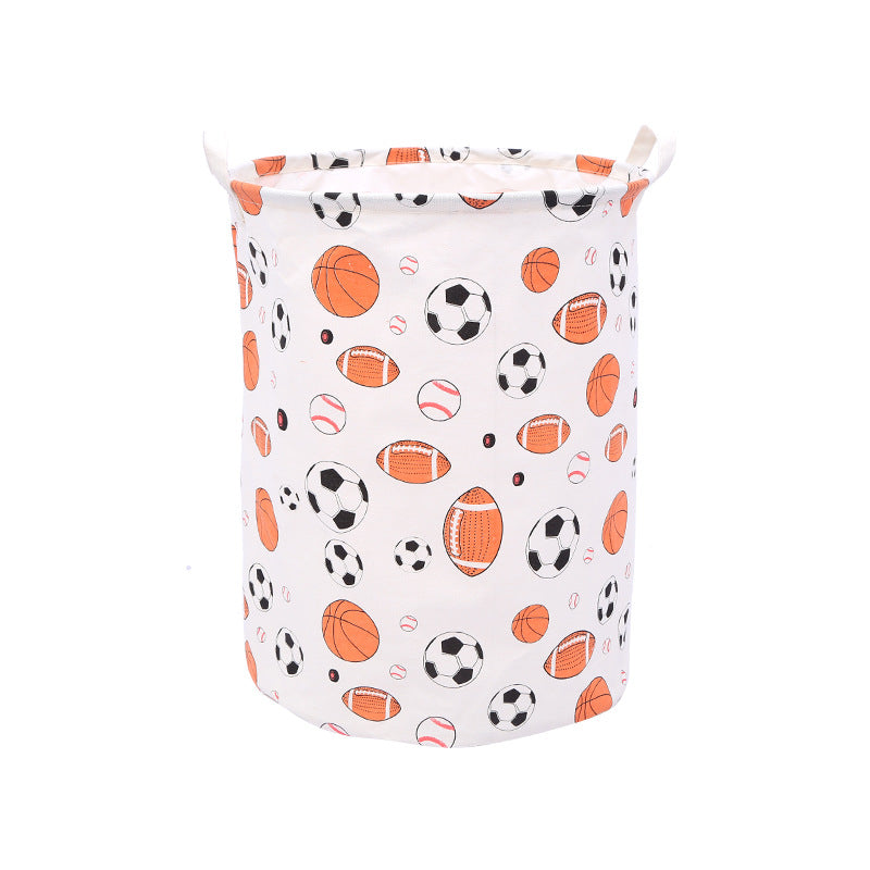 Wholesale Cotton and Linen Foldable Dirty Clothes Basket