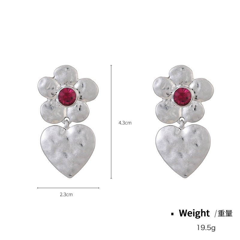 Wholesale Valentine's Day Series Vintage Love Earrings