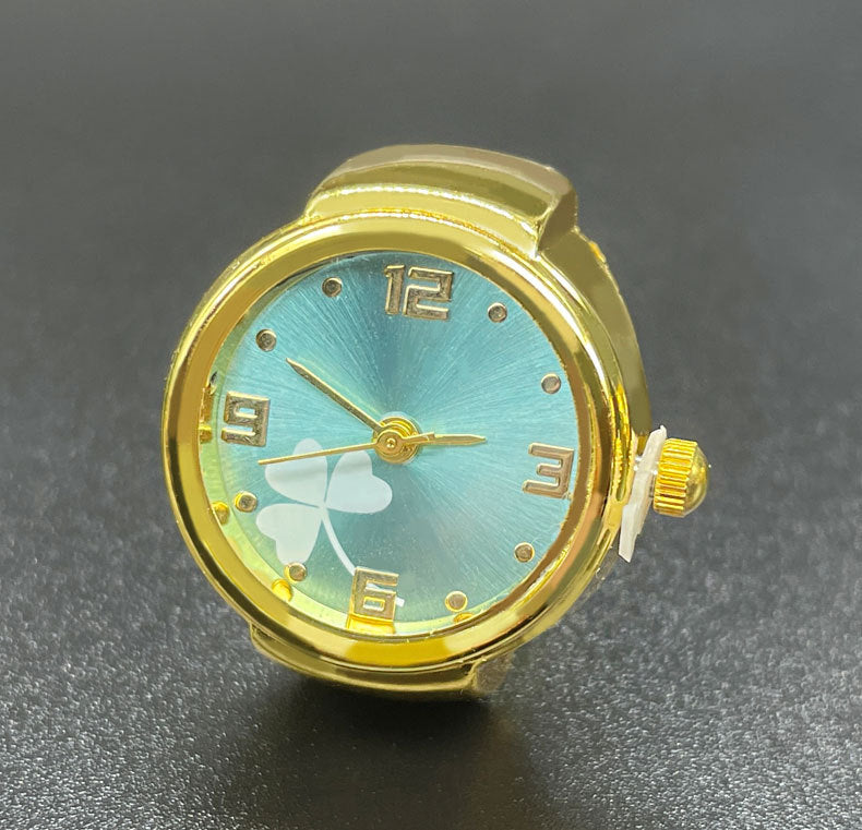 Wholesale [Ring watch] personalized men and women Mini couple quartz ring watch