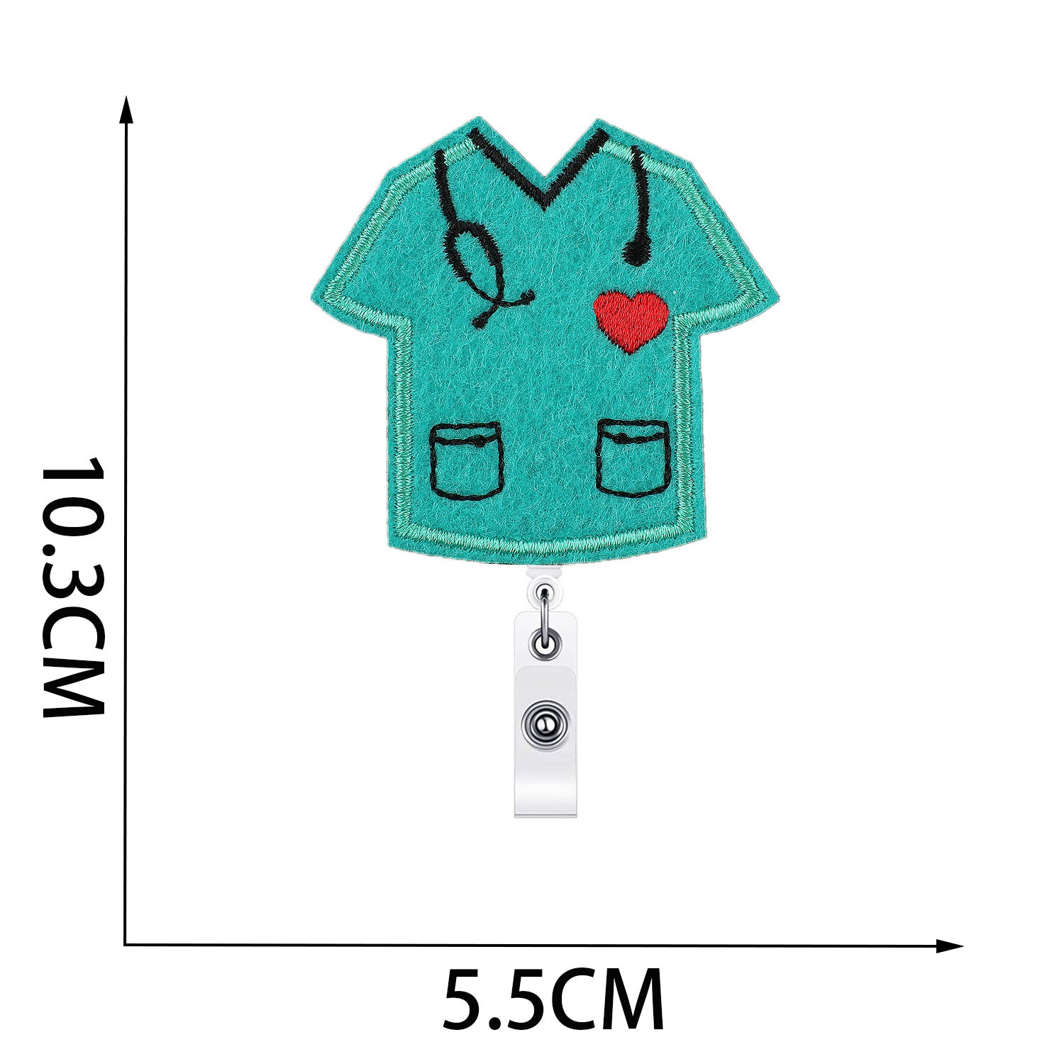 Wholesale Xiao Tian Medical Supplies Easy Pull-up Buckle Embroidered Cloth Sticker