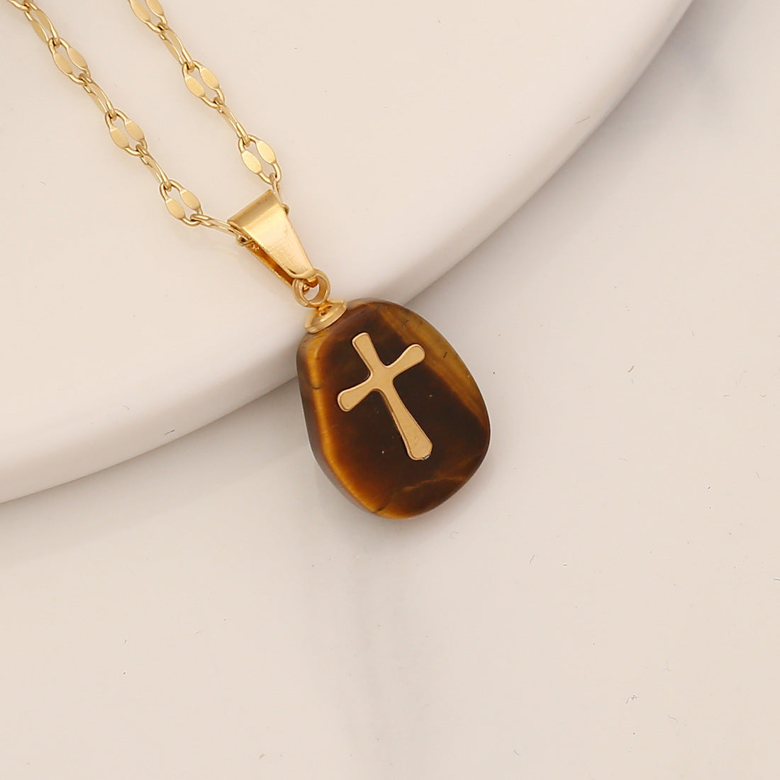 Wholesale cross necklace Luxury Necklaces Stainless Steel Necklace
