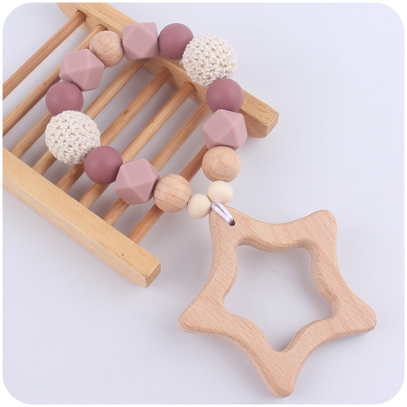 Wholesale Baby Products Cartoon Beech Star Teether