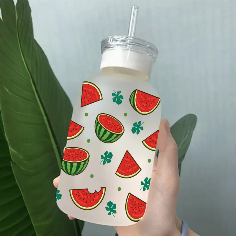 Wholesale Colorful Fruits 16oz Cup UV DTF Wrap