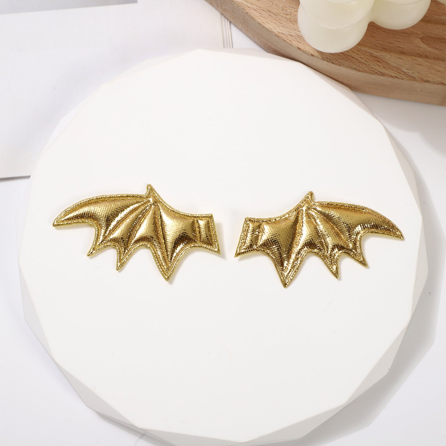 Wholesale 20pcs/pack Ultra Embossed Devil Horn Wings DIY Handmade Vampire Hairpin Doll Hat Decorative Accessories