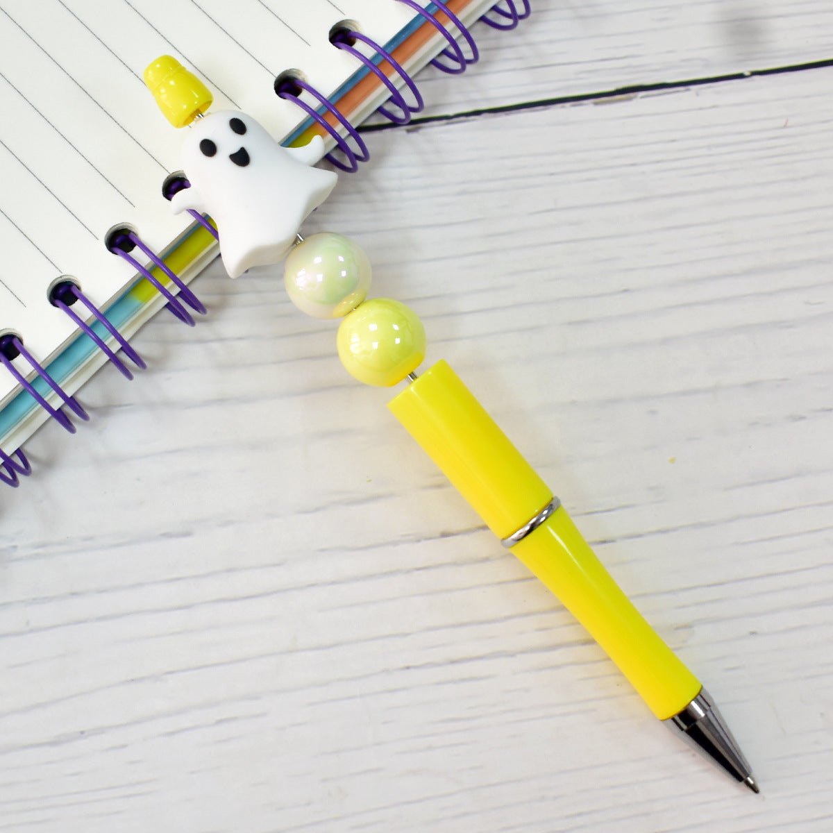 Wholesale 10pcs Cute Ghost  beaded pens