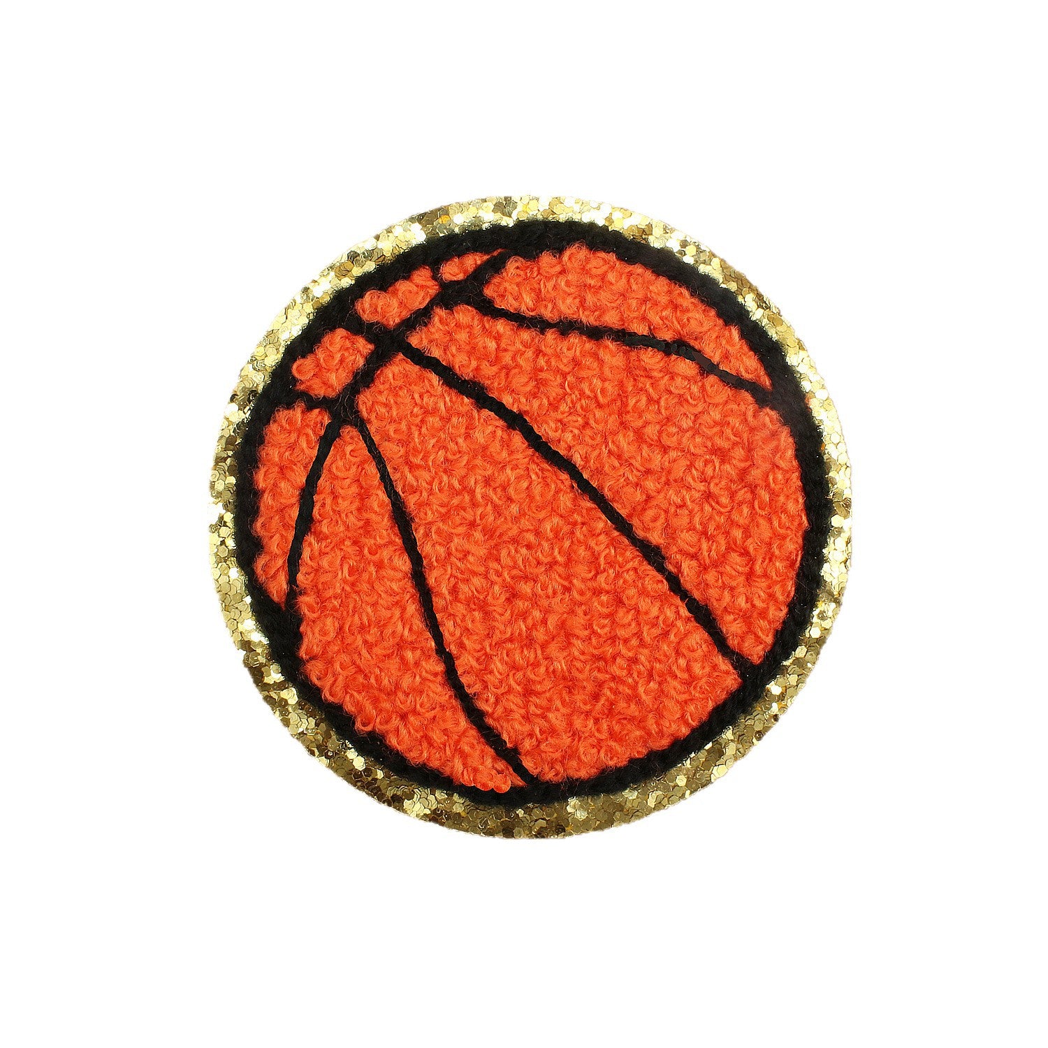 Wholesale 60Pcs Polyester Embroidered Patches Basketball Face Iron On Applique For et Backpack DIY Clothing Gift