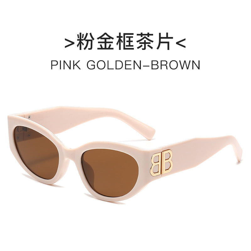 Wholesale Retro cat-eye high-end glasses