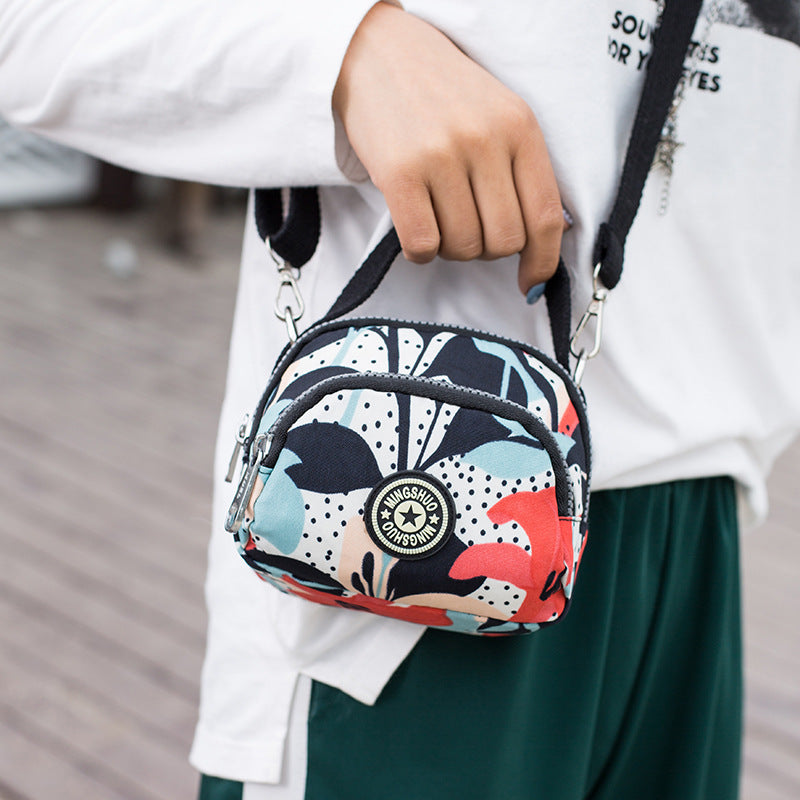 Wholesale Waterproof Canvas Mini Cosmetic Bag Messenger Bag