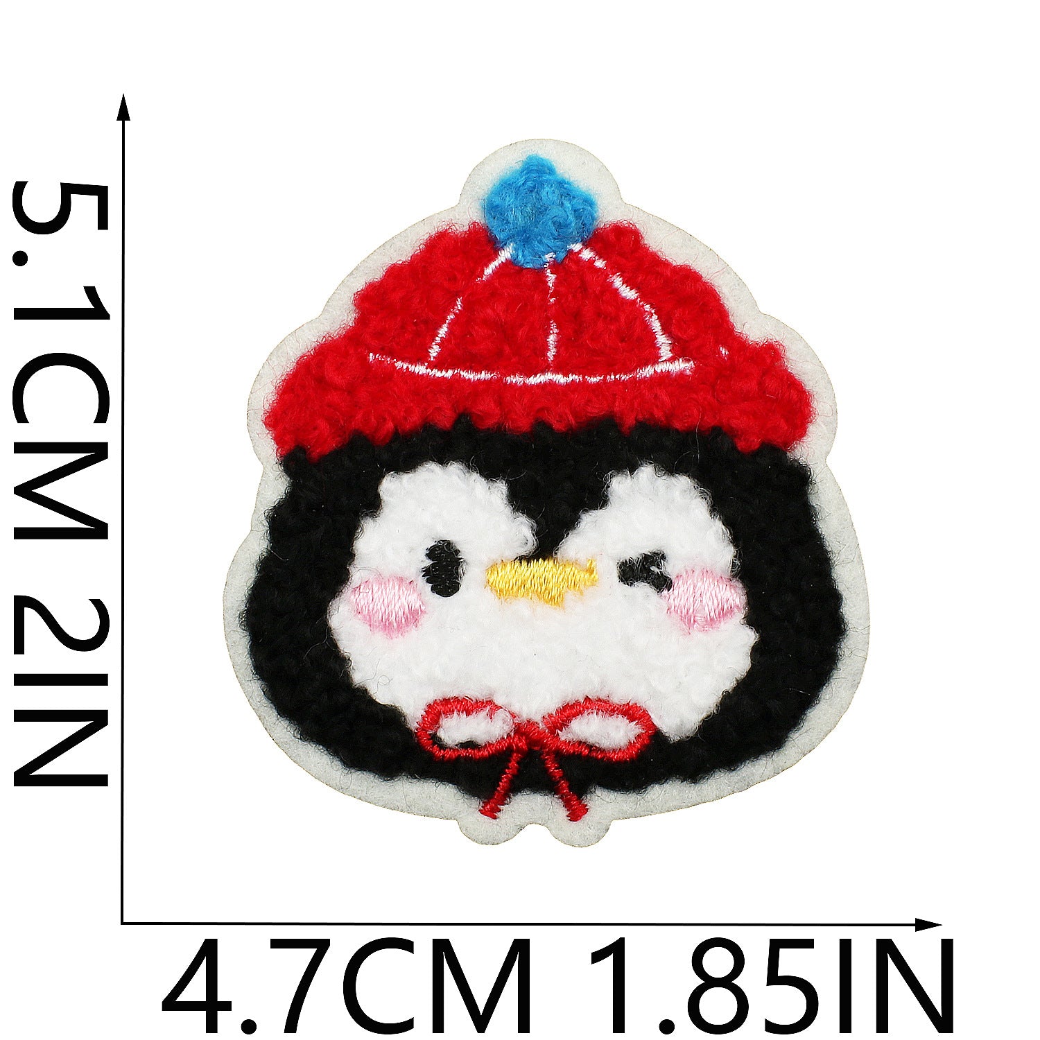 Wholesale Cute animal towel embroidery clothing decoration patch