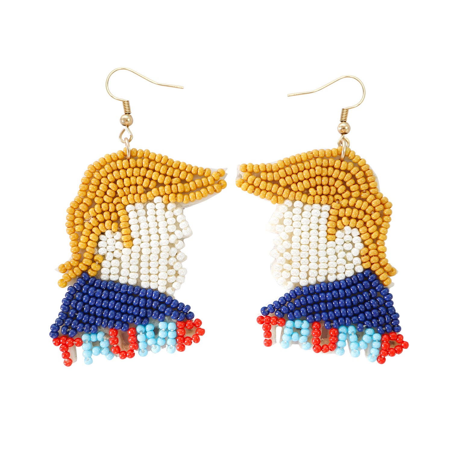 Wholesale Cartoon Character Cute Mini Rice Bead Earrings