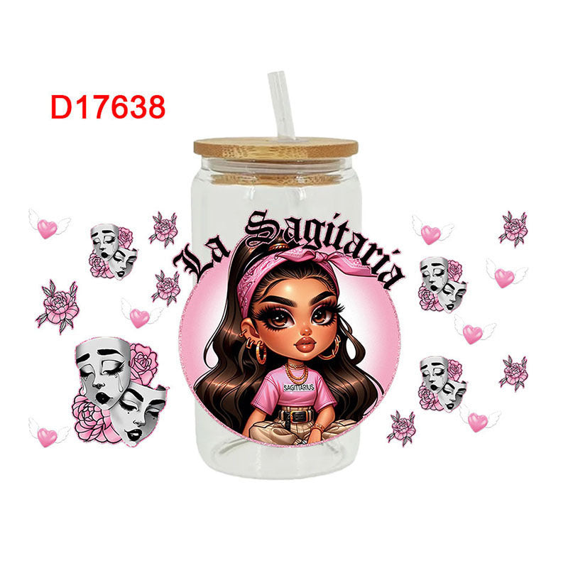 Wholesale UV Transfer Paste Glass Crystal Label Crystal Paste 16OZ UV DTF WRAPS