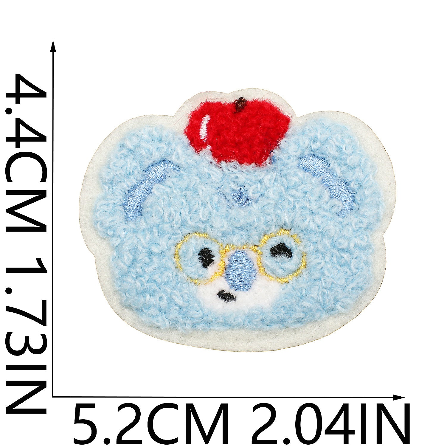 Wholesale Cute animal towel embroidery clothing decoration patch