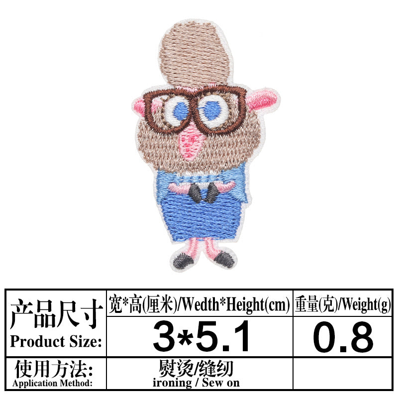 Wholesale cartoon cloth stickers cute DIY patch OLY Exclusive