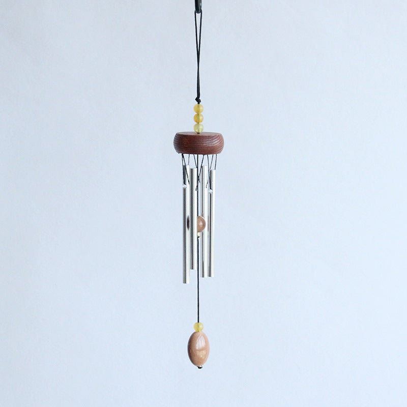 Wholesale Solid Aluminum Rod Metal Mini Wind Chime Decorative Pendant