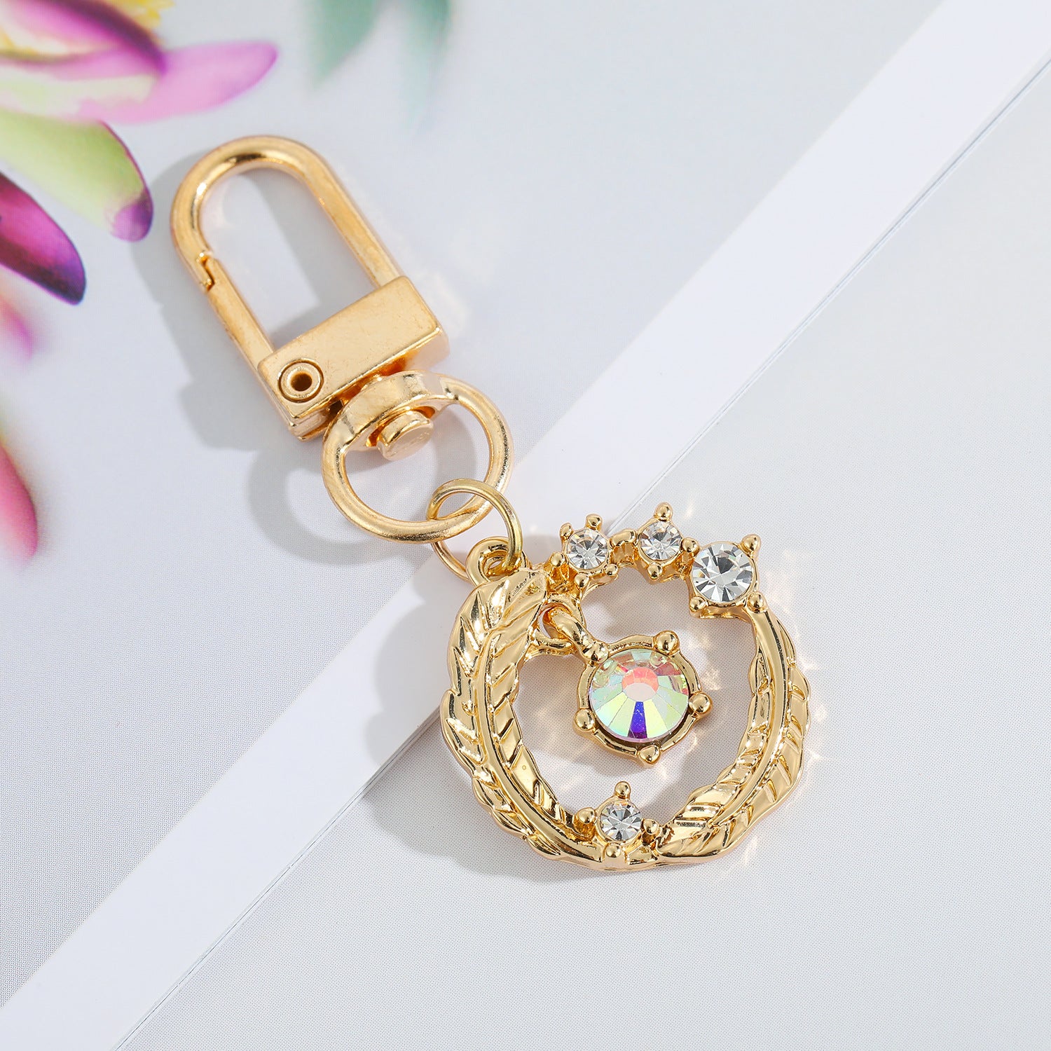 Wholesale Devil's Eye Alloy Keychains