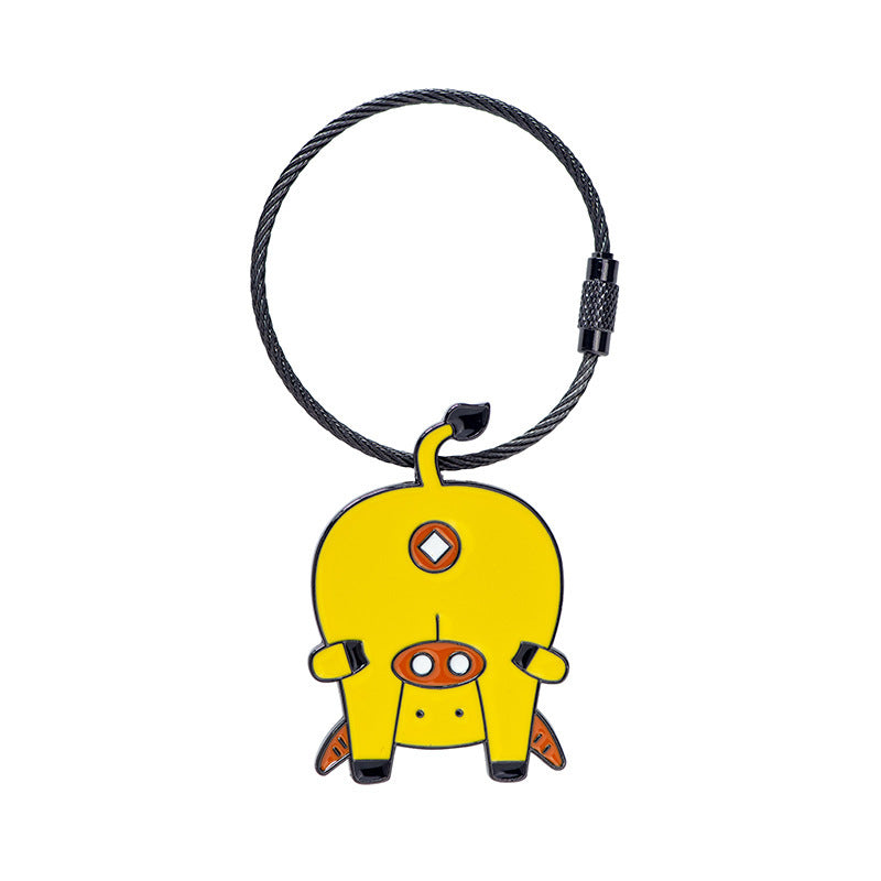 Llavero de metal animal al por mayor