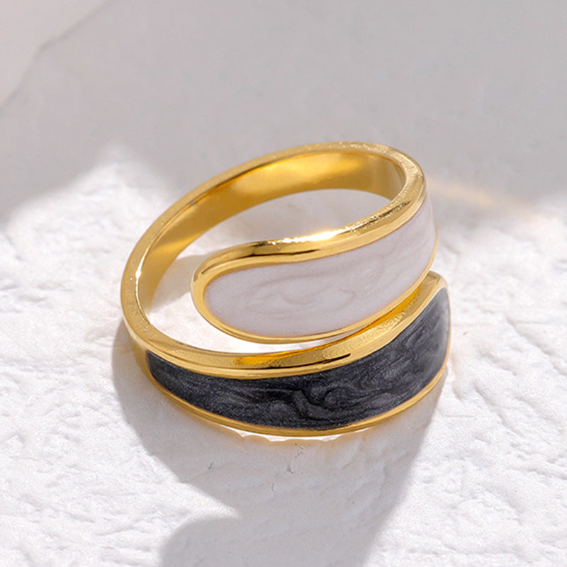 Wholesale Open-Style Stainless Steel Ring — Minimalist &  Understated Design ( Non-Fading)