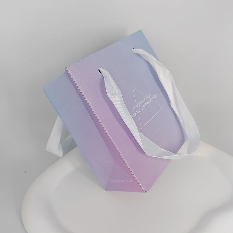 Wholesale Gradient Plastic Jewelry Box For Rings Earrings Necklaces Boutique Resale Gift