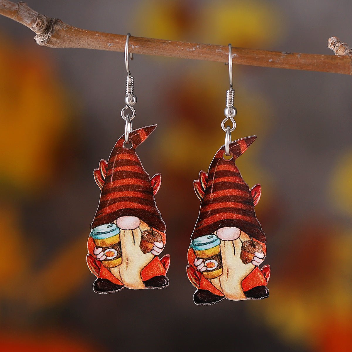 Wholesale Thanksgiving Harvest Festival Acrylic Earrings