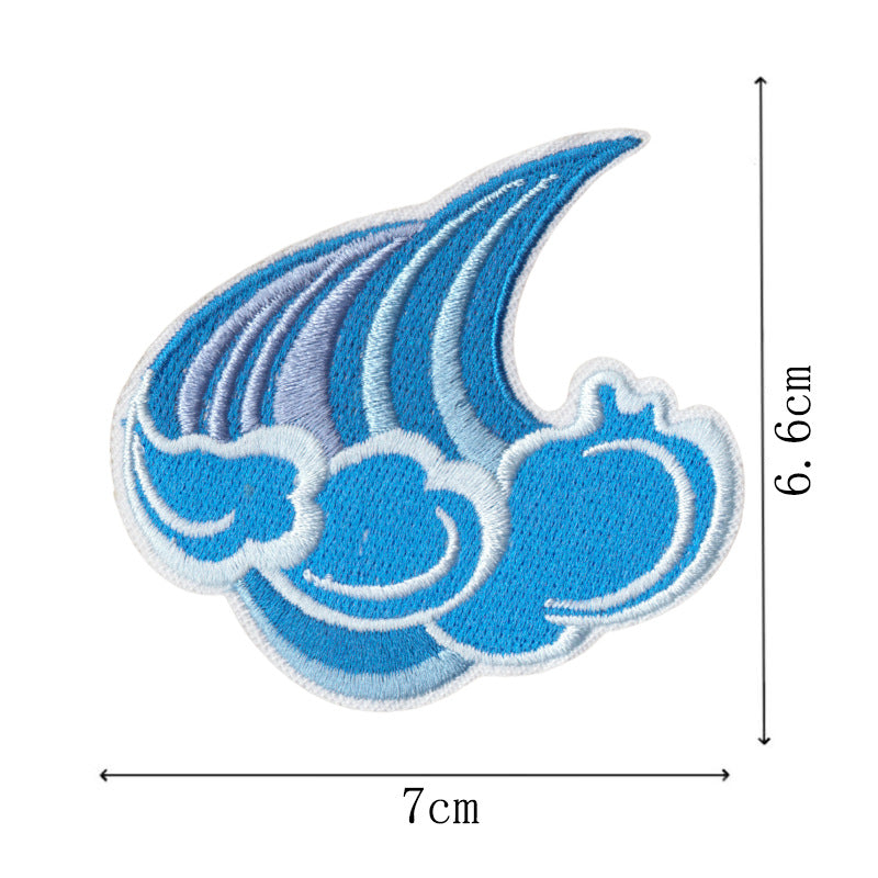 Wholesale Holiday Beach Surfer Girl Embroidery DIY Patches