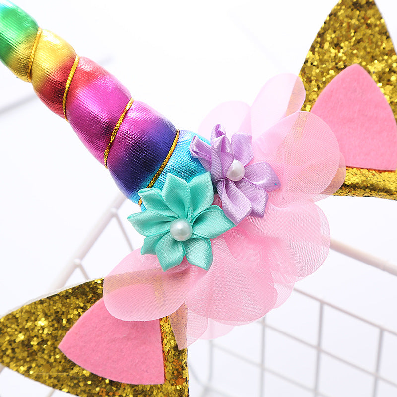 Wholesale Kids Unicorn Halloween Birthday Party Headband
