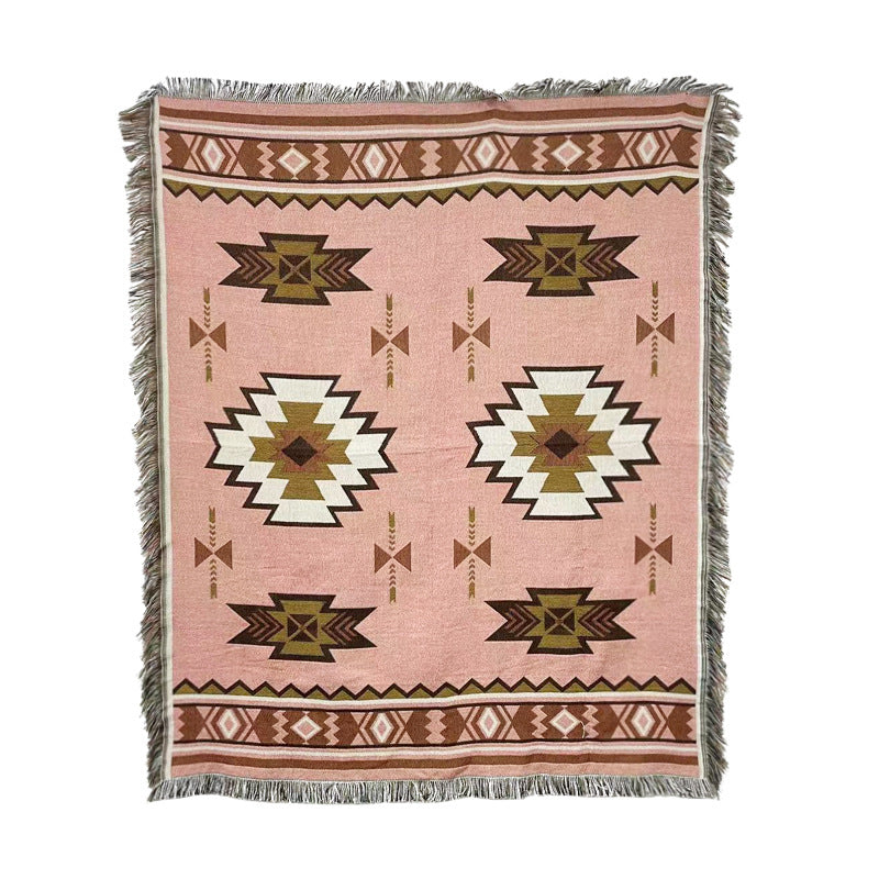 Wholesale of Western Style Aztec Polyester Blankets