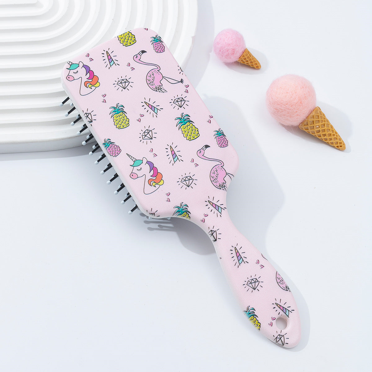 Wholesale  Unicorn Cartoon DIY Plastic Comb