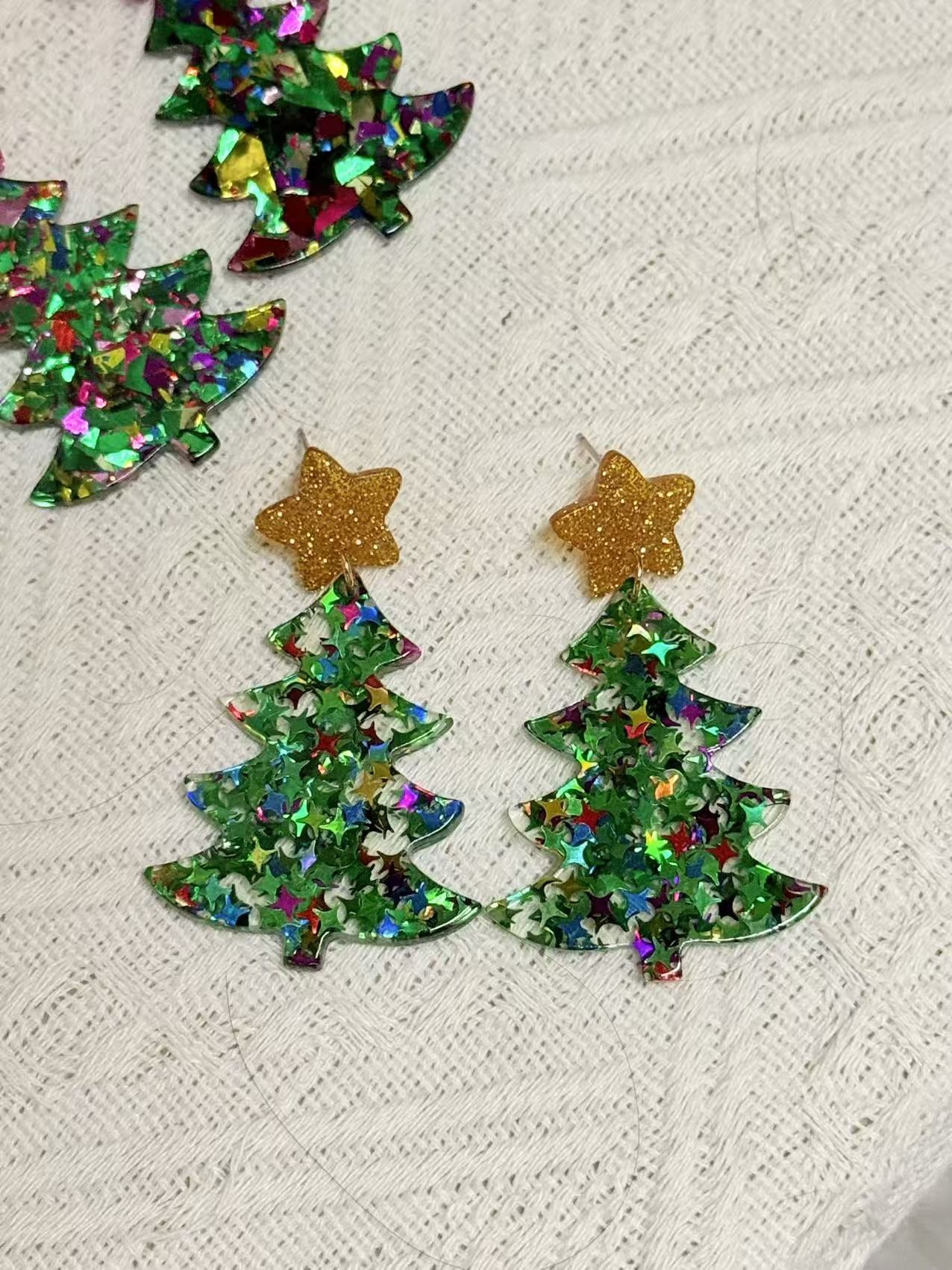 Wholesale Yellow Star Earrings