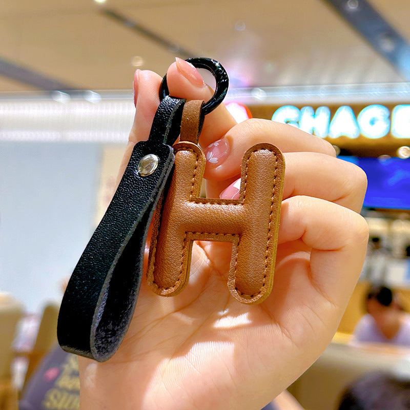 Wholesale Leather Keychains With English Letters