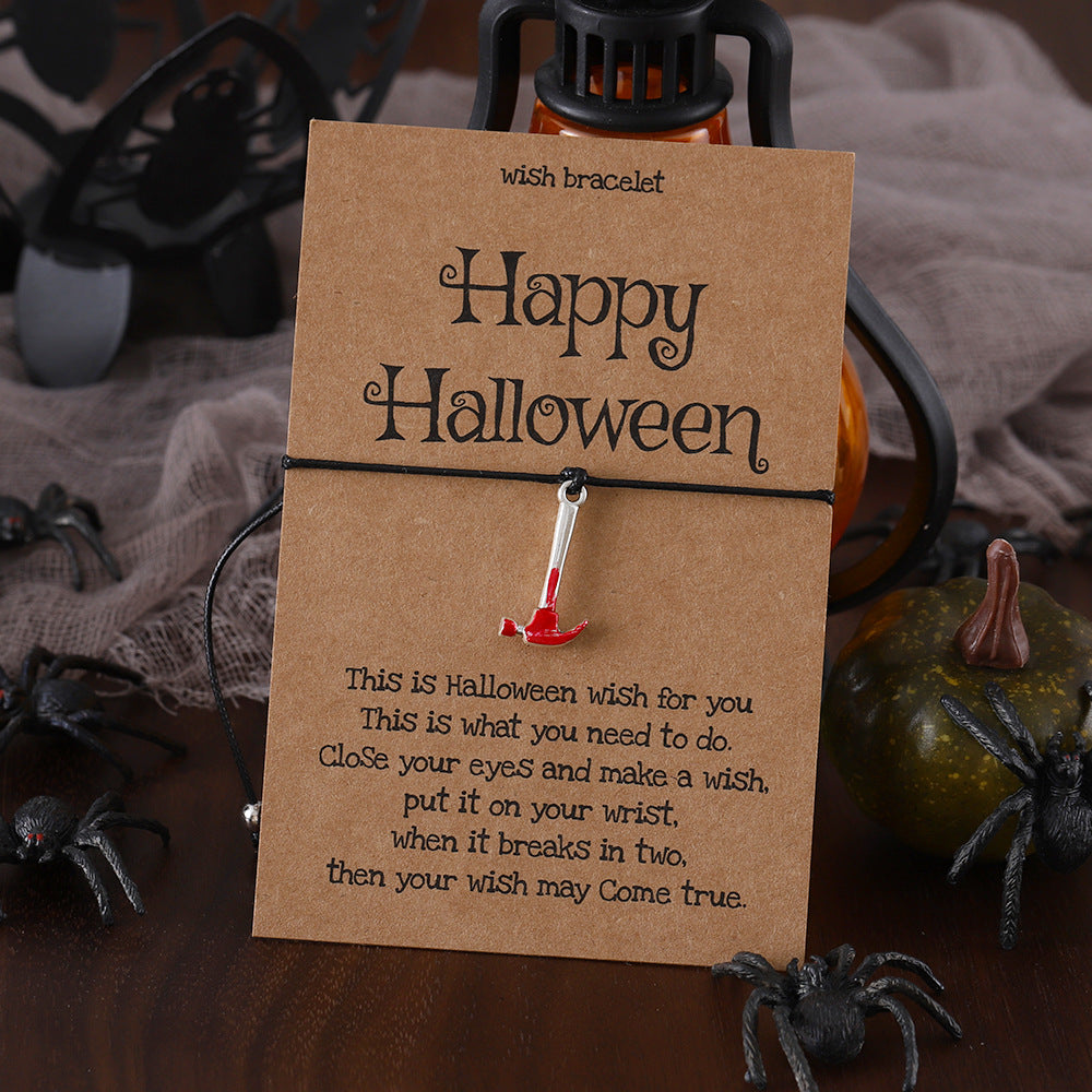 Wholesale  series bloody tool teeth skull bracelet