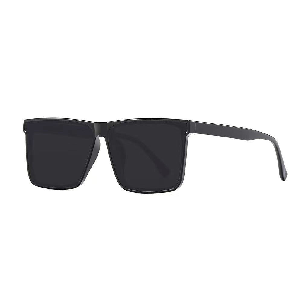 Wholesale Men' s square frame polarized UV protection sunglasses