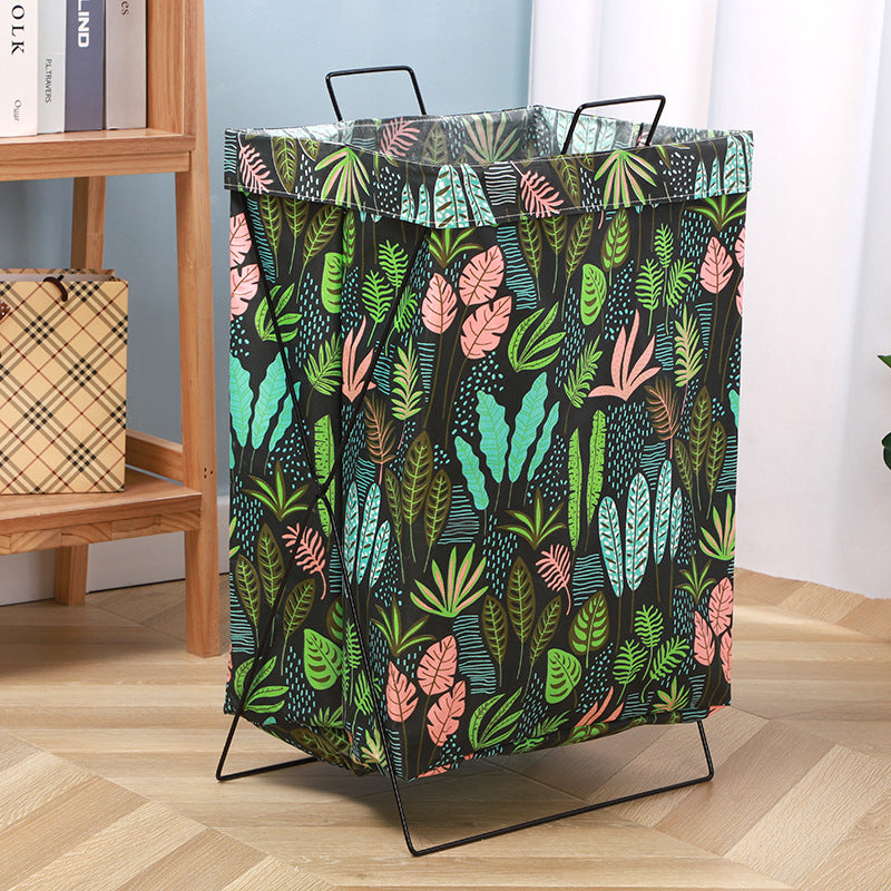Wholesale Cotton and Linen Thickened Foldable Storage Basket