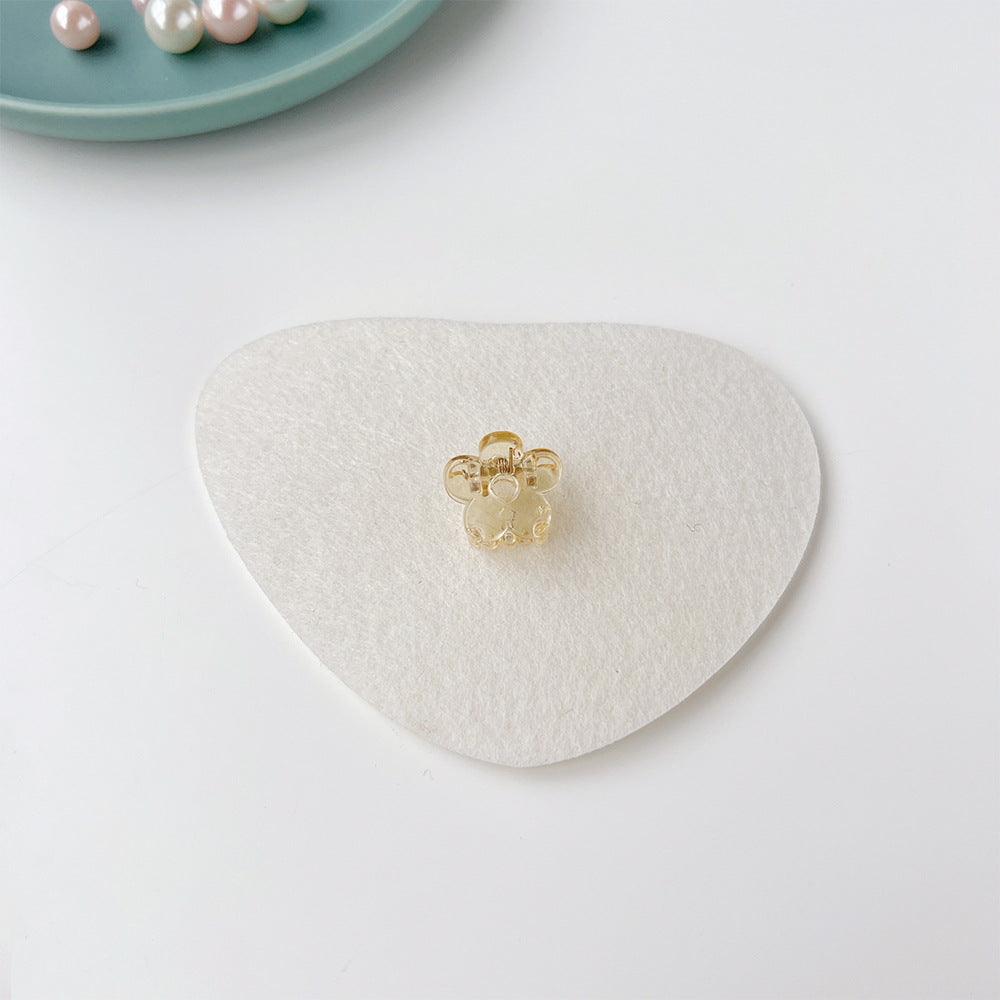 Mini pinzas de flores de resina al por mayor