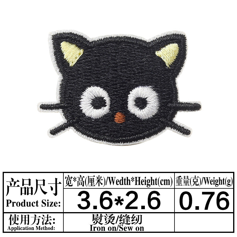 Wholesale DIY patchs Mini small cloth stickers  cartoon Puppy OLY Exclusive