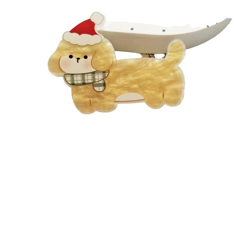 Wholesale 10pcs colorful cute dog Acrylic Flatback