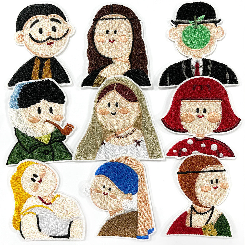 Wholesale  Cartoon Characters Embroidered Cloth DIY Patches