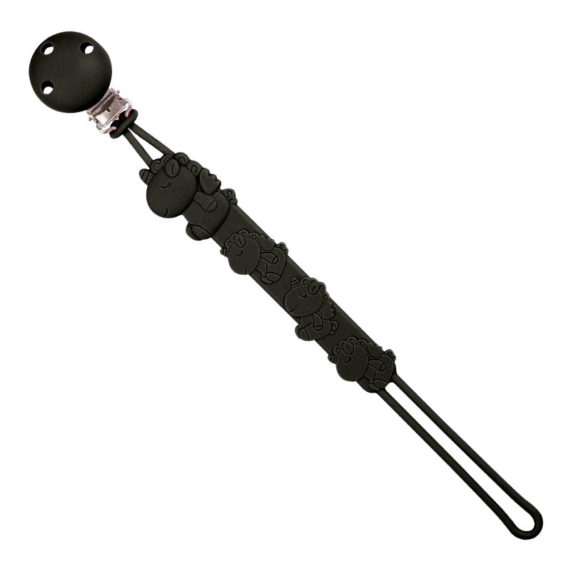 Caqueta de chupete de pachuier de silicona de silicona para bebés de 10 piezas al por mayor