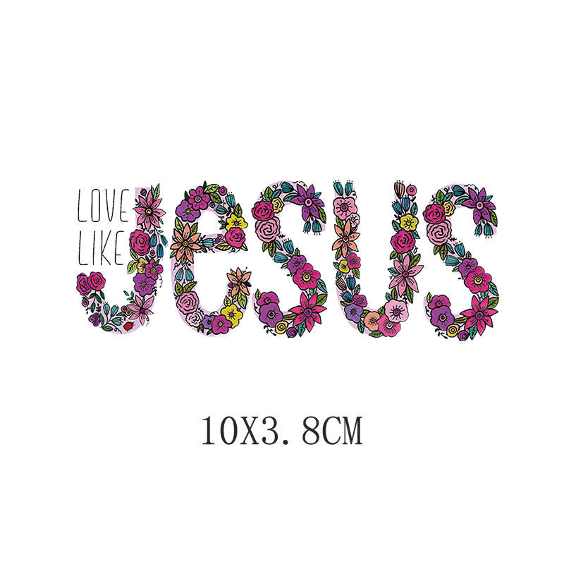 Wholesale Letter butterfly heat transfer pattern  UV DTF Ready to Press Transfers Wraps